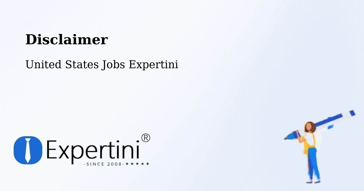 Disclaimer – Euless - United States Jobs Expertini