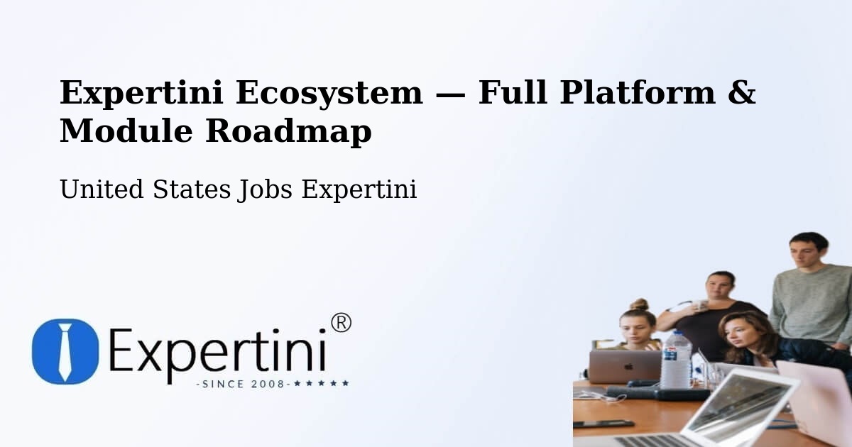 Expertini Ecosystem — Full Platform & Module Roadmap – Euless